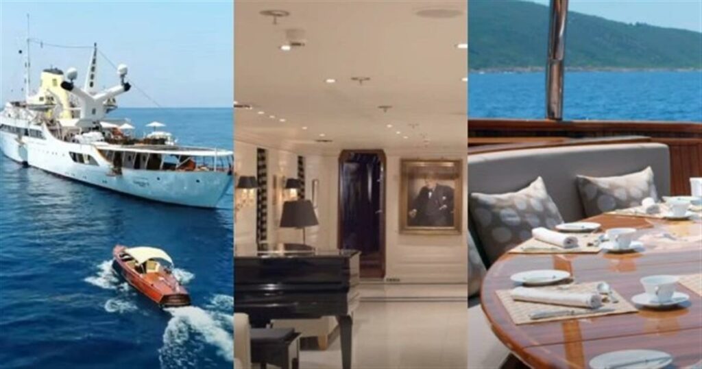 Το πλωτό παλάτι του Ωνάση ψάχνει νέο ιδιοκτήτη: Πωλείται 90.000.000 ευρώ – Δείτε βίντεο από το εσωτερικό του